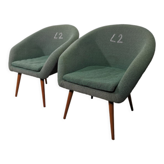 Fauteuils de brussels expo, années 1960, set de 2