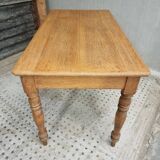 Antique oak table dining table kitchen table 69 x 130 cm