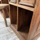 Counter or desk in oak from the 1950s.