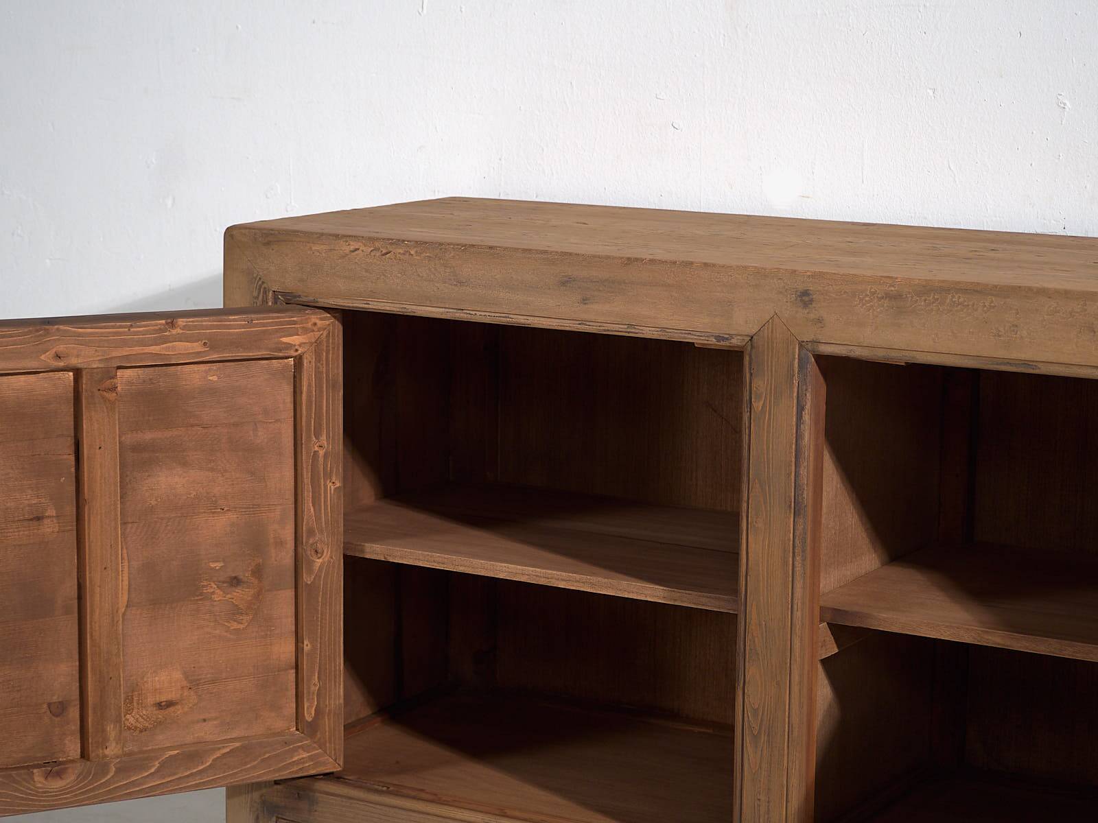 Small antique two-door sideboard (circa 1900)