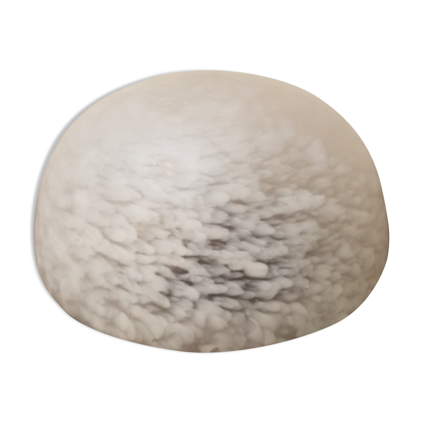 Vintage Clichy glass ceiling light