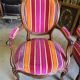 Pair of armchairs louis philippe medaillon walnut of the xix th century