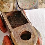 Old toy, wooden horse, India