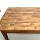Table de ferme en pin, années 50
