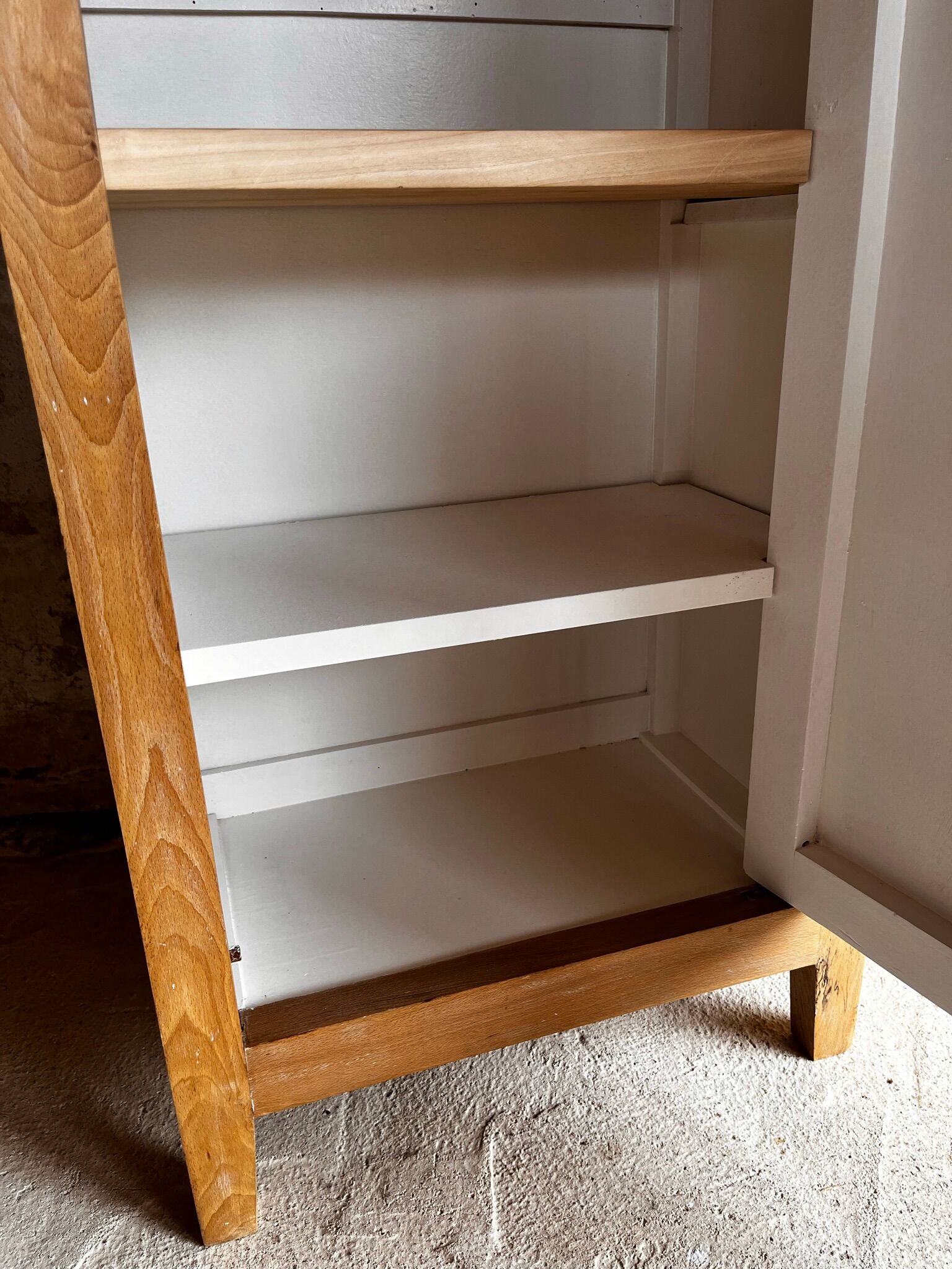 Small wooden wardrobe