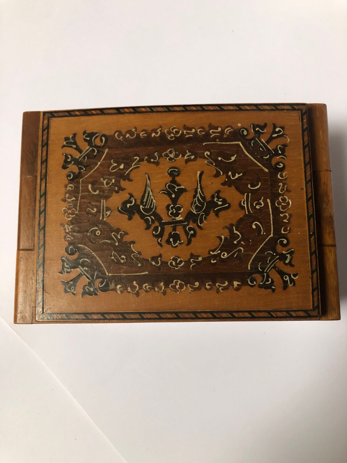 Wooden music box