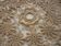 Round crocheted placemat in grelegated cotton