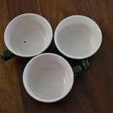 Set of 3 cups bistrot