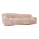 Vintage Cinna Sandra 3 seater Sofa in pink fabric by Ligne Roset