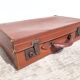 Old leather suitcase ASD