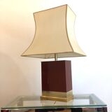 Lampe de bureau française Hollywood Regency des années 1970