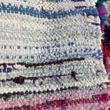 Vintage azilal berber carpet 75x160 cm