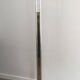 Floor lamp in chrome, brass and marble