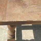 Table basse en bois style vintage