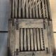 Table Cage with bars Indian bamboo