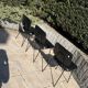 Set of 3 Pierre Paulin CM 196 chairs – Thonet – 1960s – vintage design