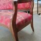 Provencal sofa in wood and fabric