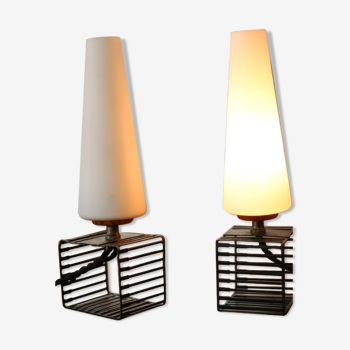 Pair of lamps 1960