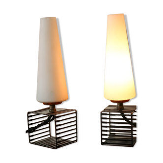 Pair of lamps 1960