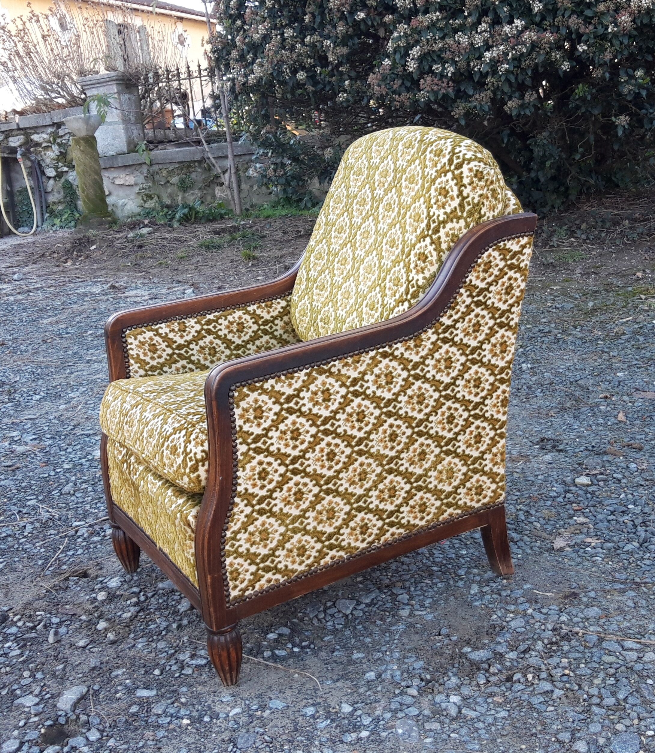 Pair of vintage armchairs