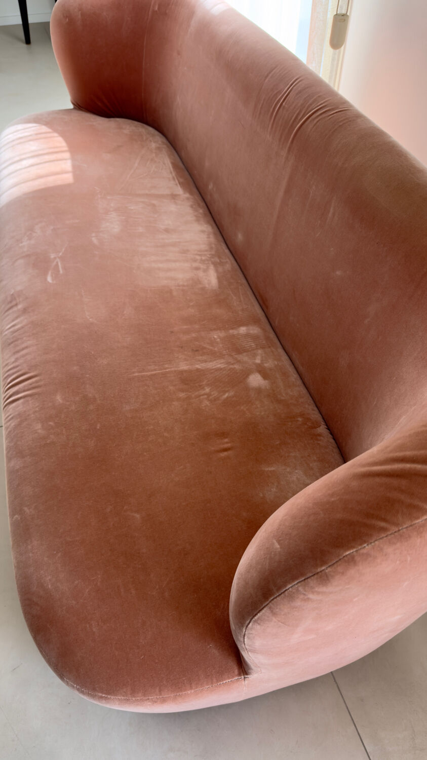 Canapé 3 places en velours GUBI