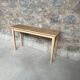 Superbe console fine, table d'appoint en bois Design Vintage pieds fuseaux décoration rare