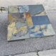 Table basse bois et pierre