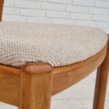 1960s, Danish design, armchair, teak wood, wool, original very good condition