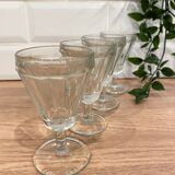 Set of 4 bistro wine glasses