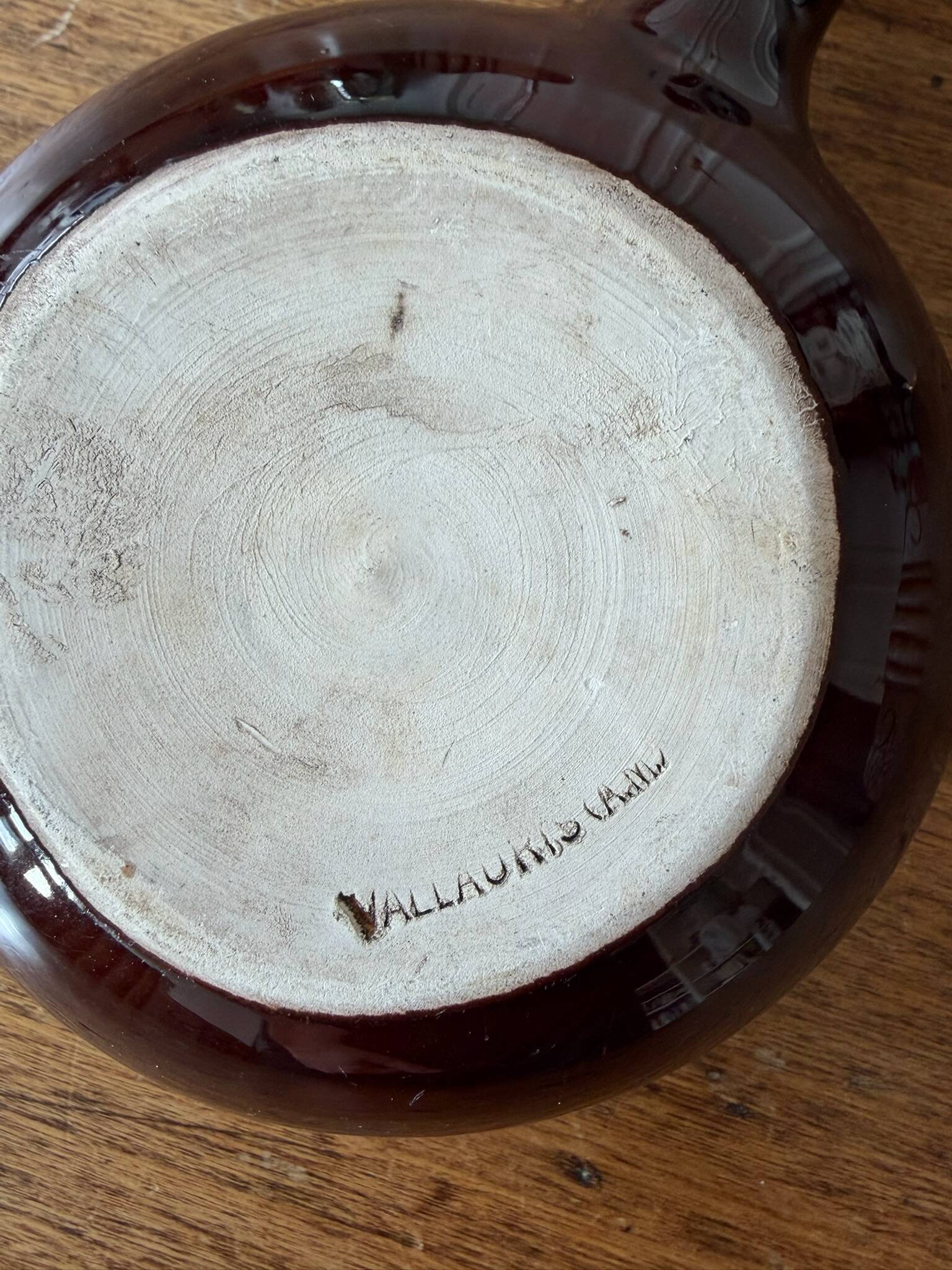 Small pan, pocket emptier - vintage Vallauris