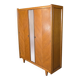 Wardrobe with 2 doors and mirror on the front, 1960, France