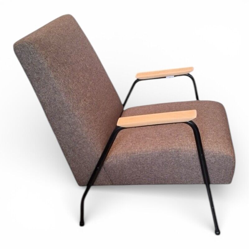 1 pair of Pierre Guariche armchairs