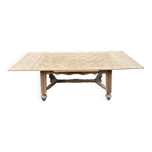 Table à manger extensible - louis xiii