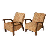 Pair of ART DECO armchairs, 1930´s, Central Europe