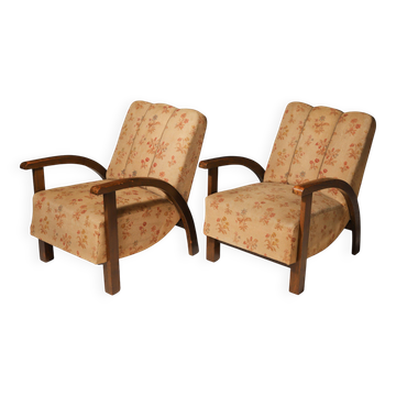 Paire de fauteuils ART DÉCO, années 1930, Europe centrale