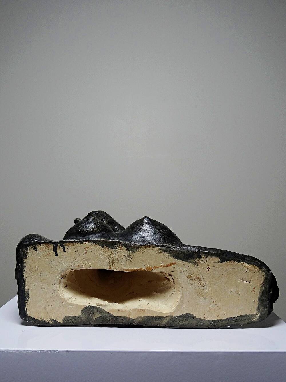 Buste de femme céramique XXe artisanat d'art à identifier