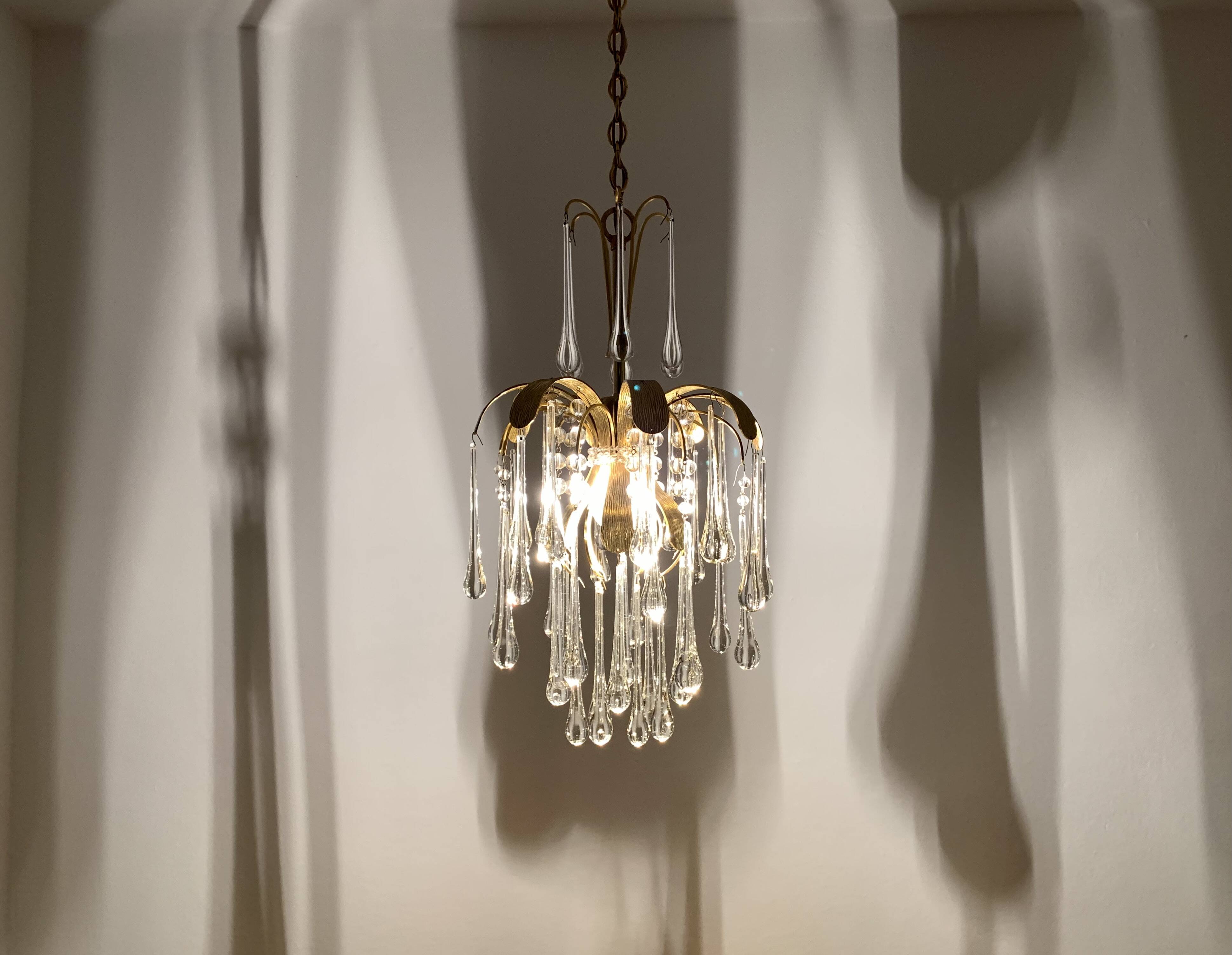 Lustre en cristal de Palwa