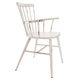 Ecru Aluminum Bridge Chair - Louise