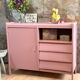 Commode années 50 rose mercerie