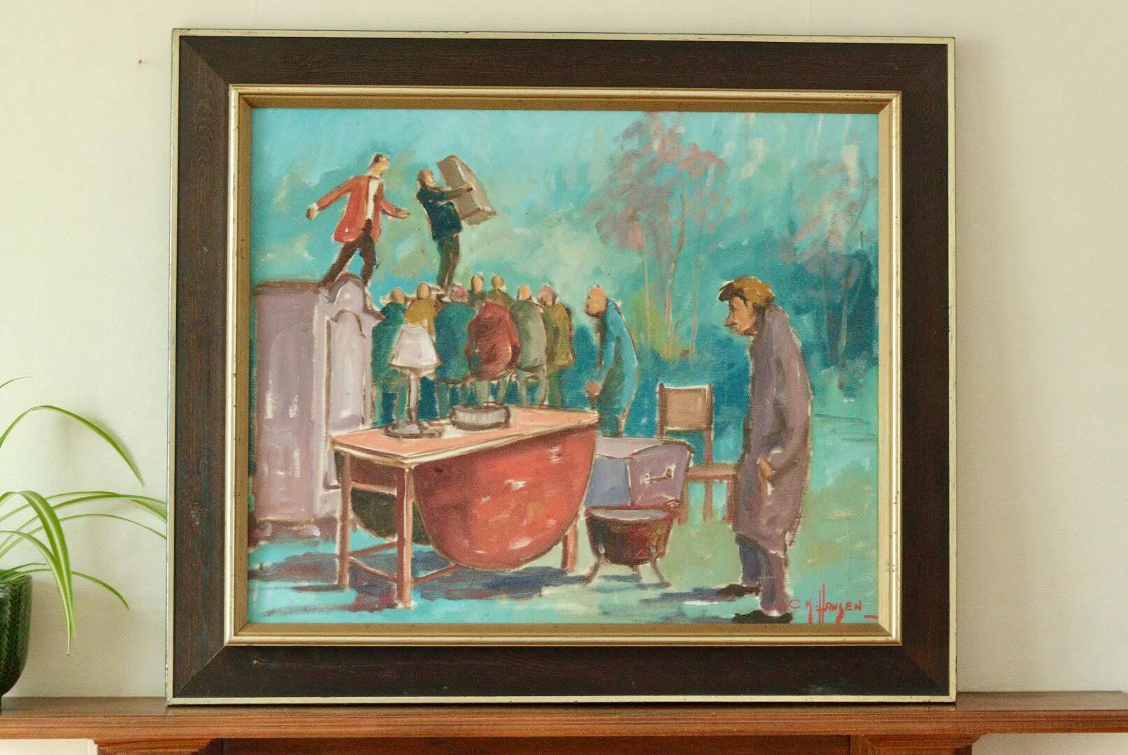 "Auction" by Carlo Knud Hansen