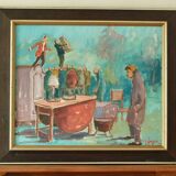 "Auction" by Carlo Knud Hansen