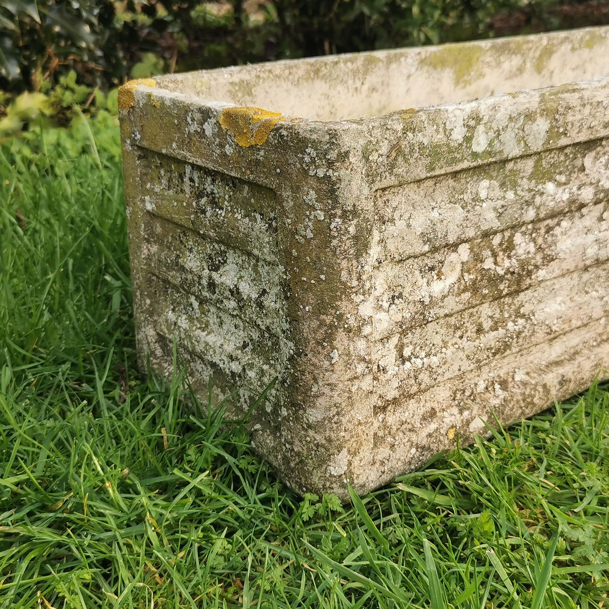 Jardinière vintage rectangulaire