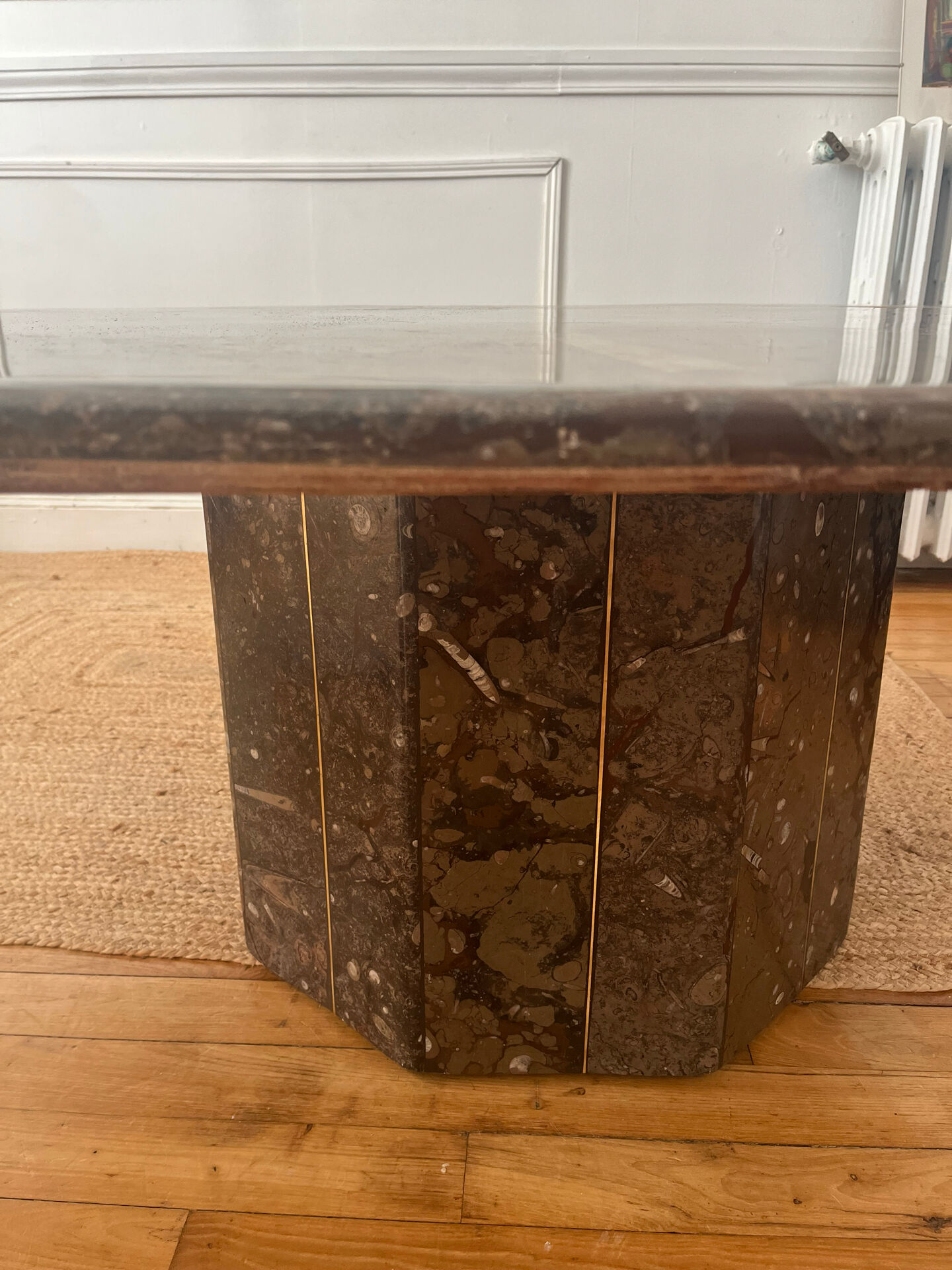 Table basse en marbre