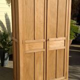 Hand-renovated Parisian wardrobe