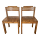 Mid-century pair of chairs
