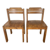 Mid-century pair of chairs