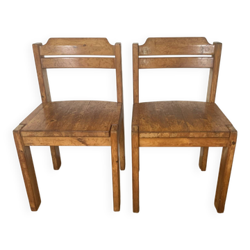 Mid-century pair of chairs