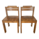 Mid-century pair of chairs