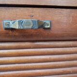Art Deco period double curtain filing cabinet