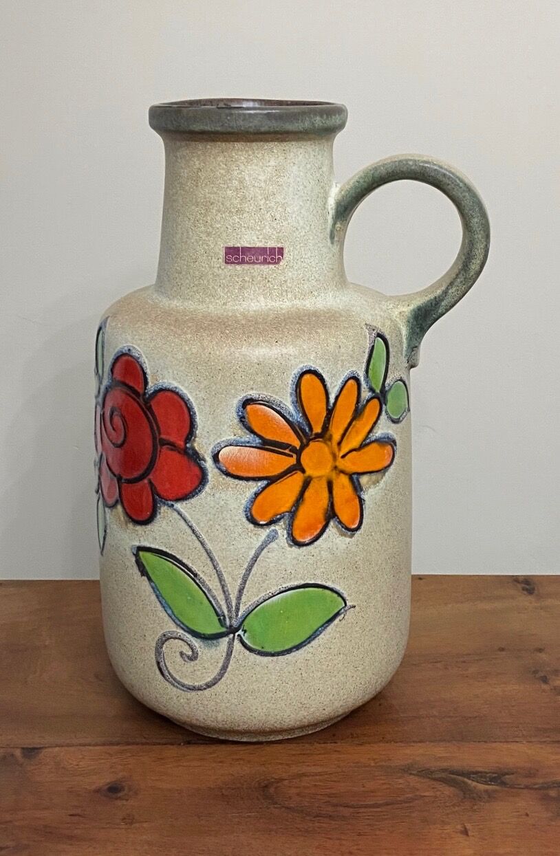 Jug floor vase scheurich